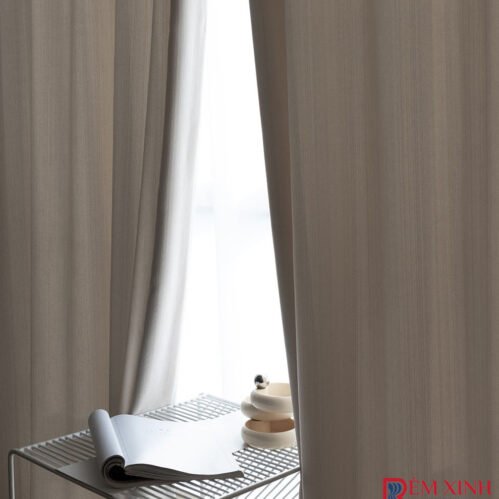Rèm Vải Màu Ngà Voi Ivory 01