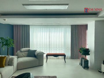 Rèm Vải nhập khẩu sử dụng cho phòng khách