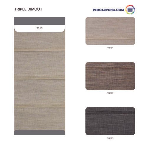 Rèm Cầu Vồng Triple Dimout