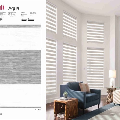 Rèm Cầu Vồng Modero Aqua