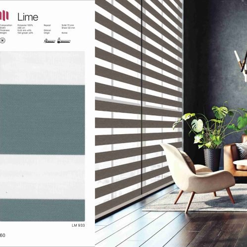 Rèm Cầu Vồng Modero Lime