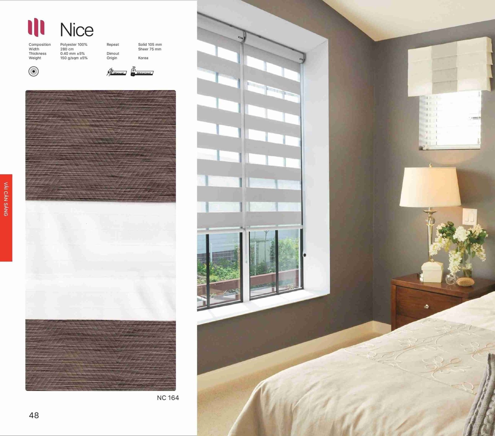Rèm Cầu Vồng Modero Nice