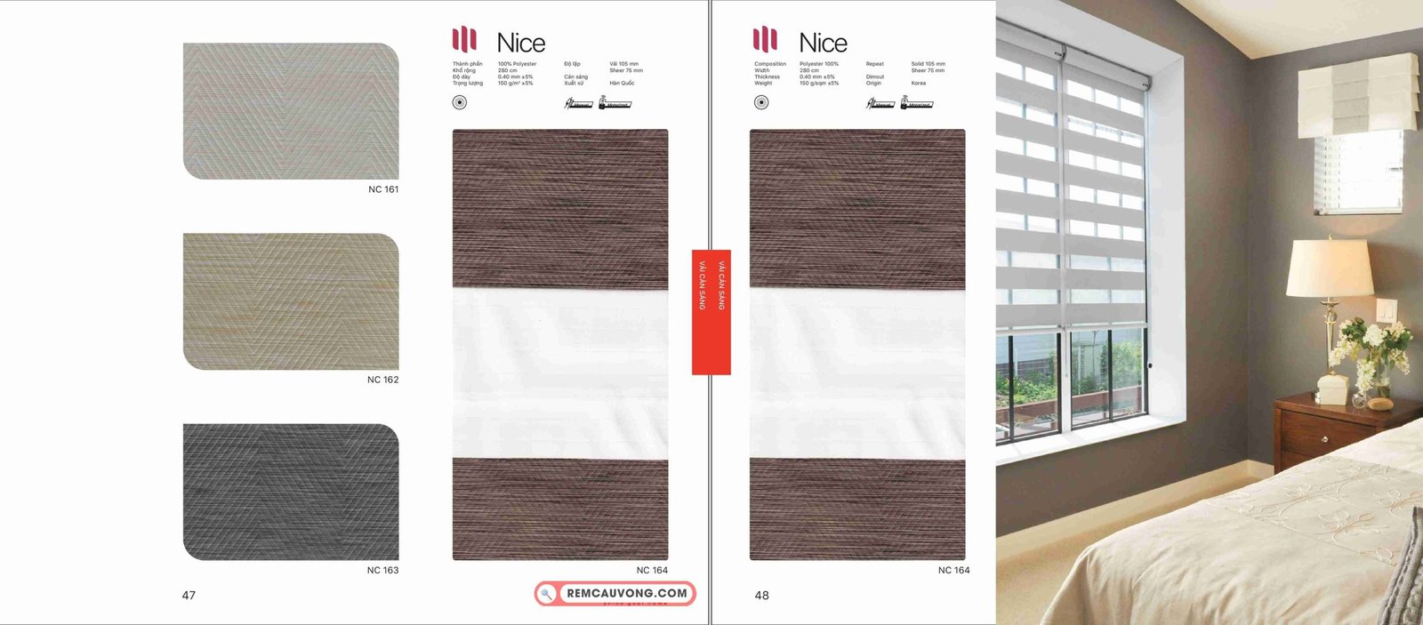 Rèm Cầu Vồng Modero Nice