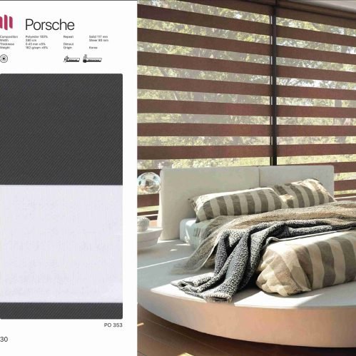 Rèm Cầu Vồng Modero Porsche